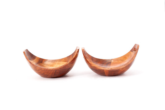 BOWL BOAT SHAPE SMALL